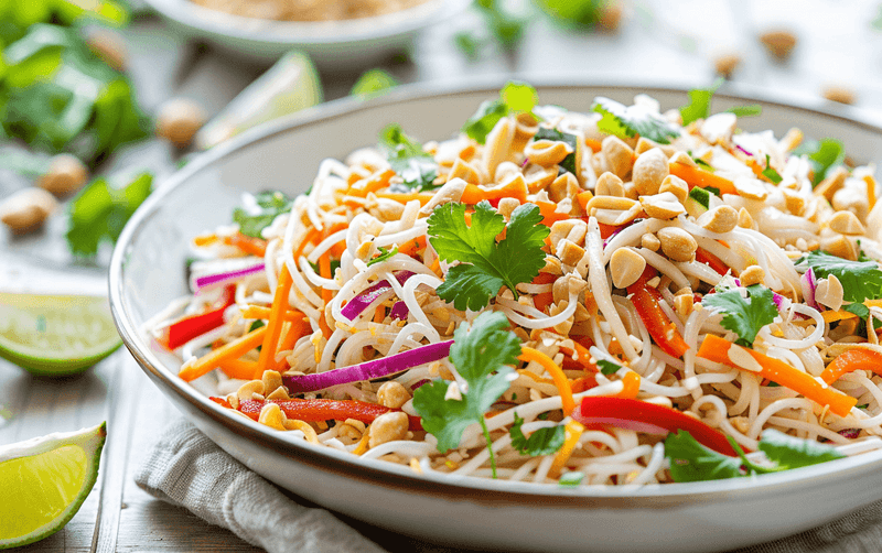 Sweet and Spicy Thai Noodle Salad