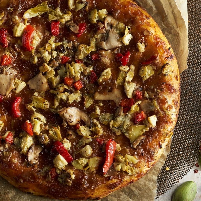 Amy’s Roasted Vegetable Pizza (No Cheese)