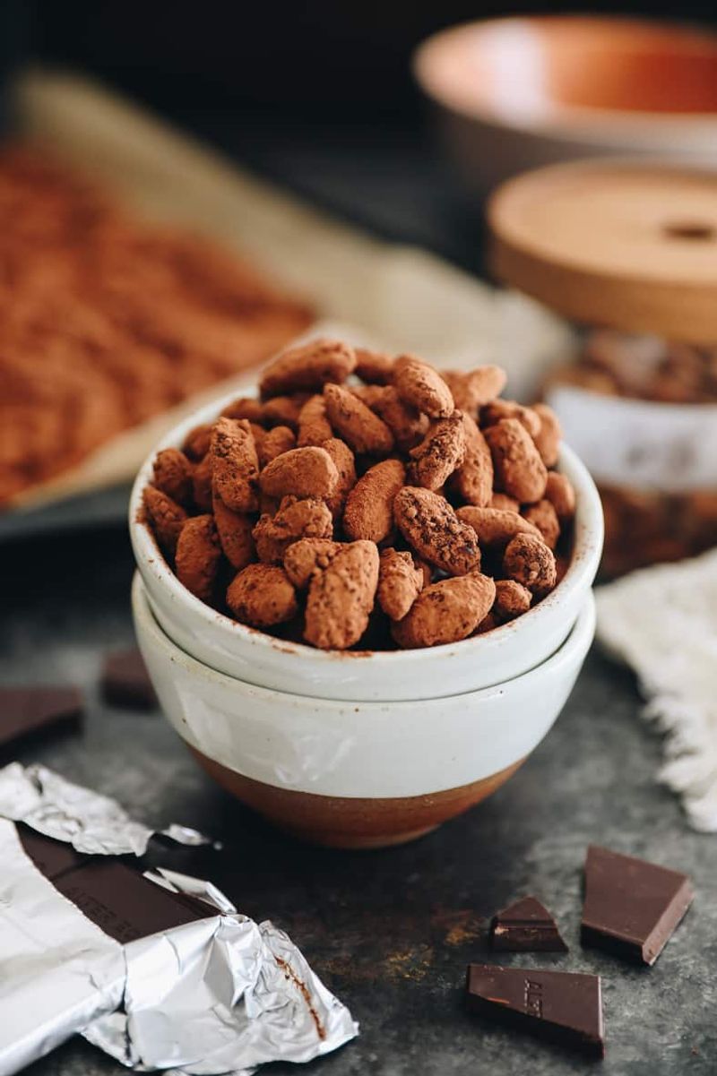Dark Chocolate Almonds