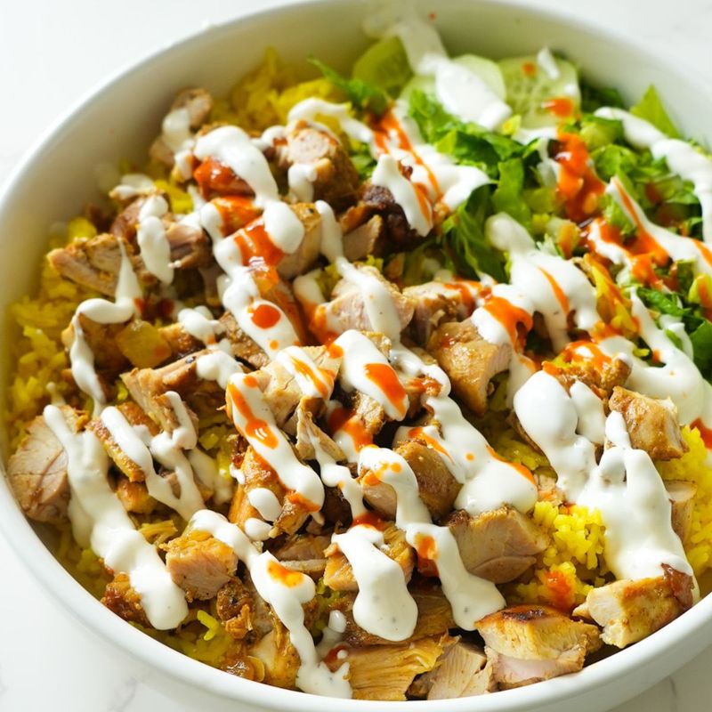 Halal Cart Chicken and Rice