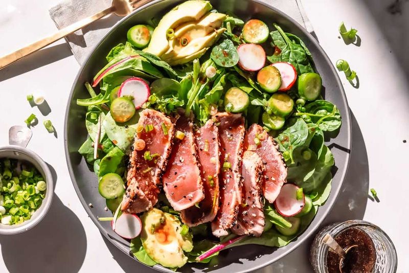 Seared Tuna and Avocado Zen