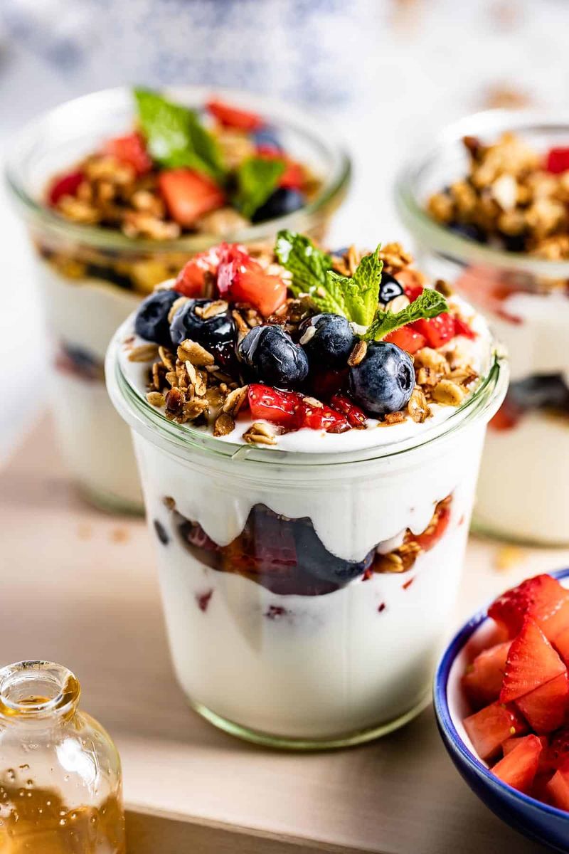 Berry and Yogurt Parfait