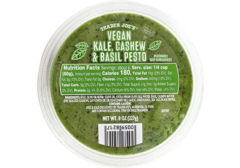Vegan Kale, Cashew & Basil Pesto