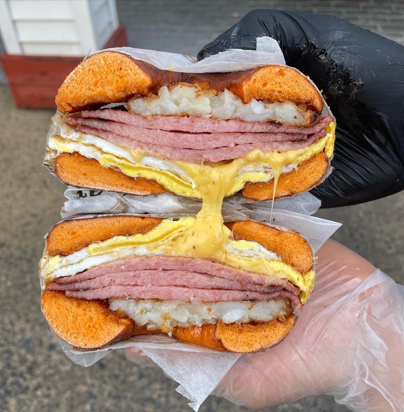 Pork Roll, Egg & Cheese – Bagel Nook (Freehold)