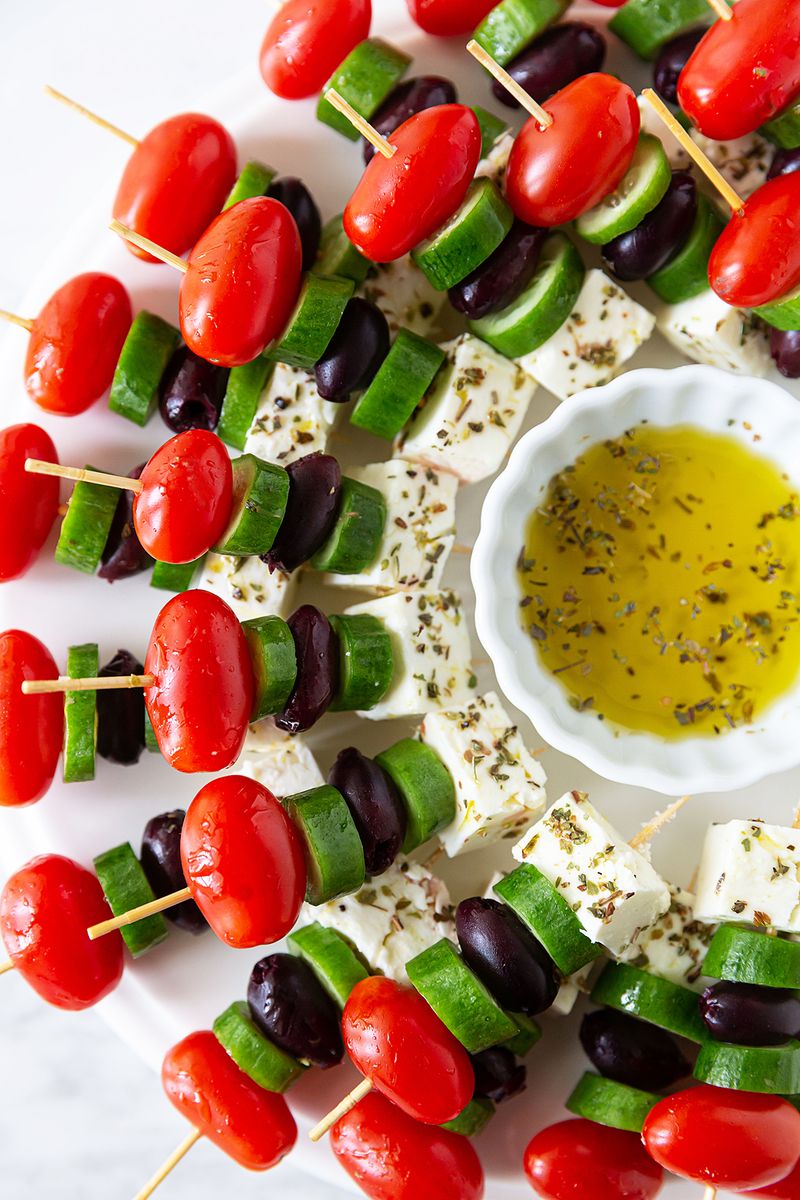 Greek Feta Skewers