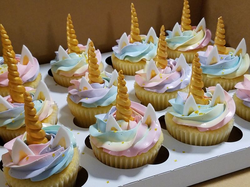 Unicorn Magic Cupcakes