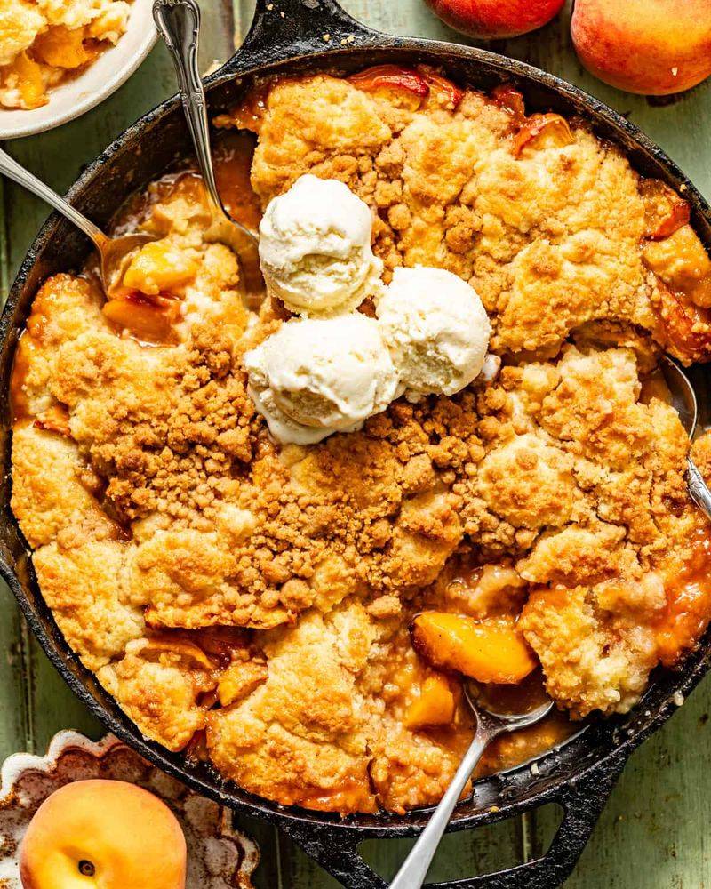 Georgia: Peach Cobbler