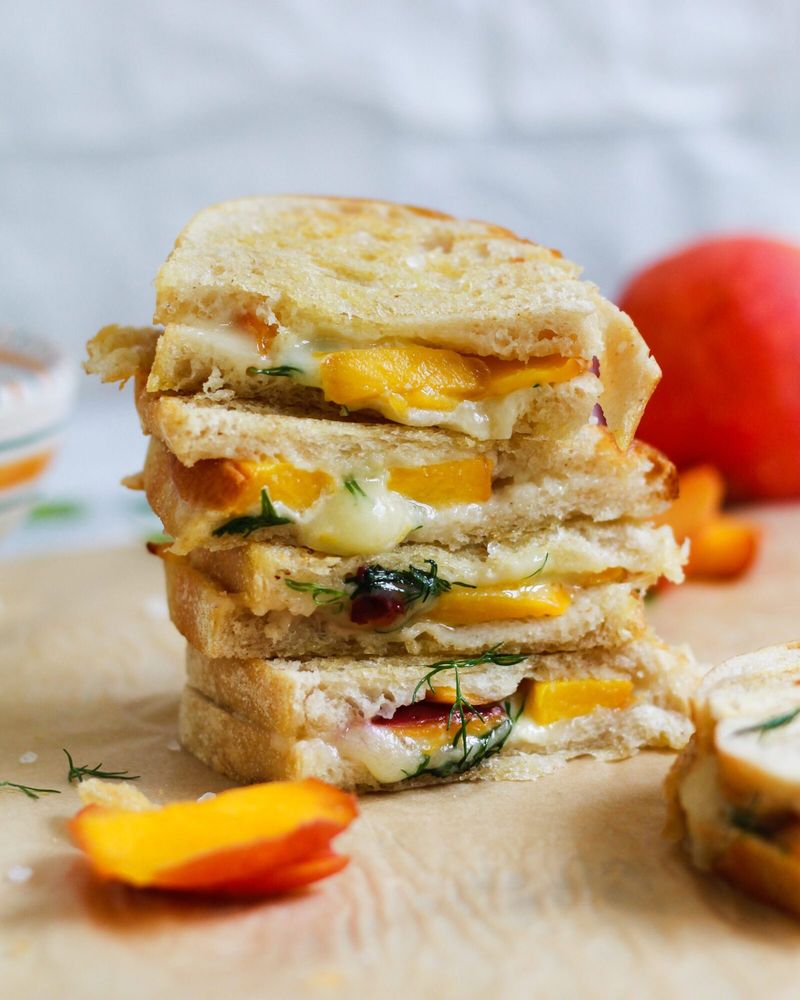 Georgia's Peachy Grilled Cheese