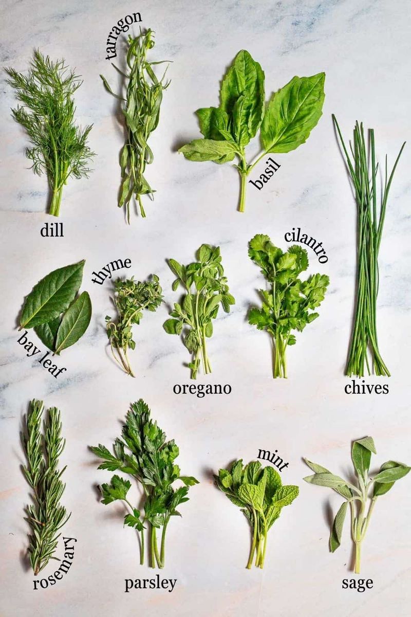 Not Using Fresh Herbs