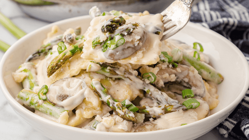 Ravioli Alfredo