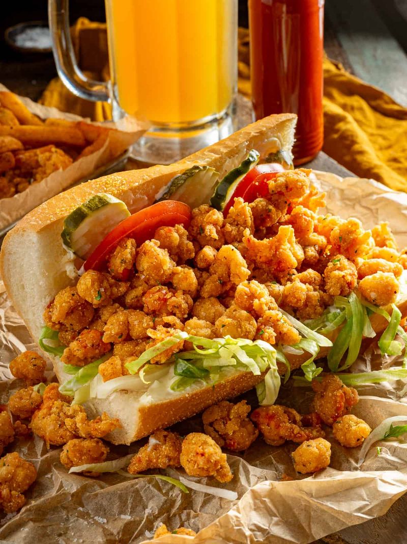 Crawfish Boil Po' Boy