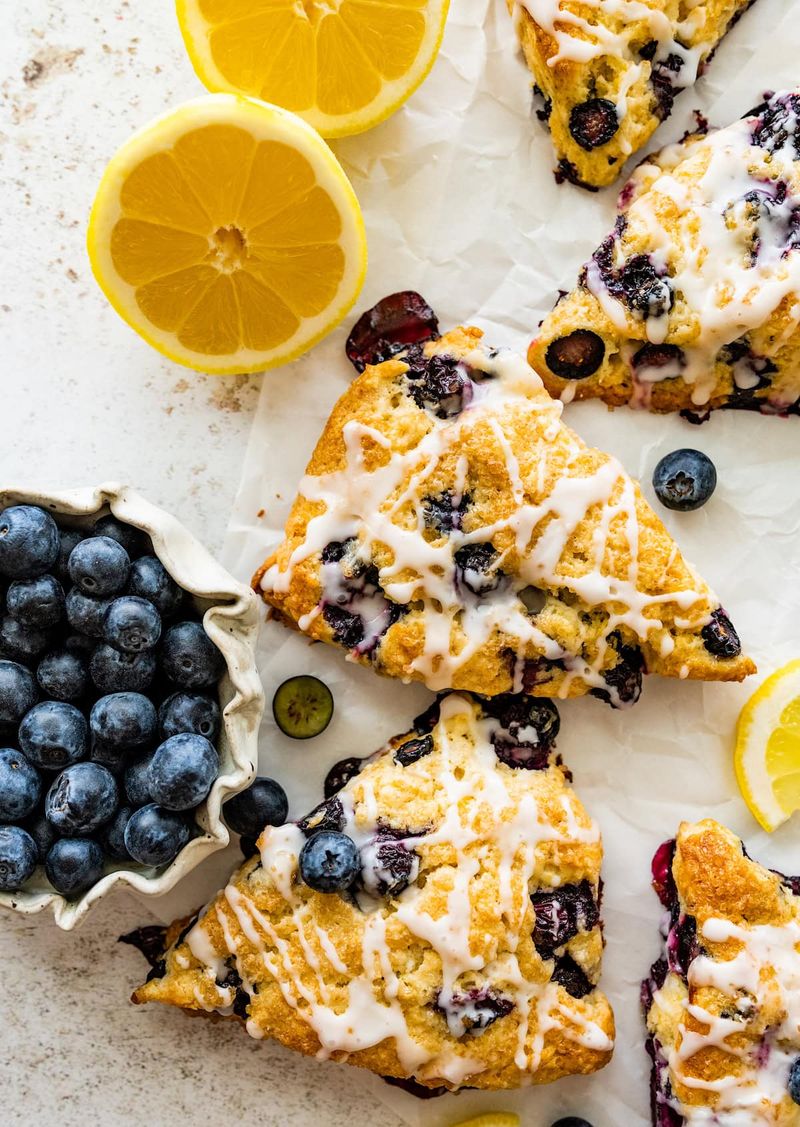 Blueberry Lemon Scones