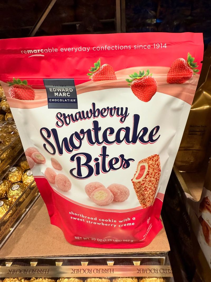 Edward Marc Strawberry Shortcake Bites