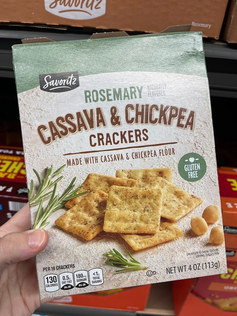 Savoritz Cassava & Chickpea Crackers