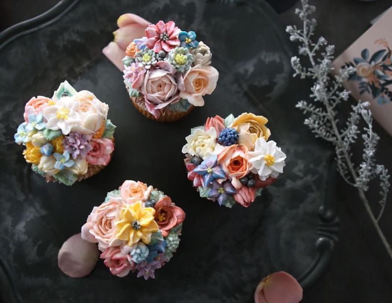 Floral Fantasy Cupcakes