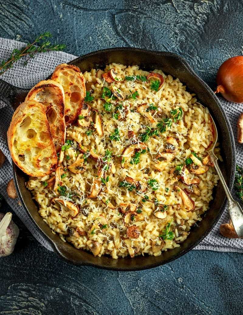 Black Garlic Risotto