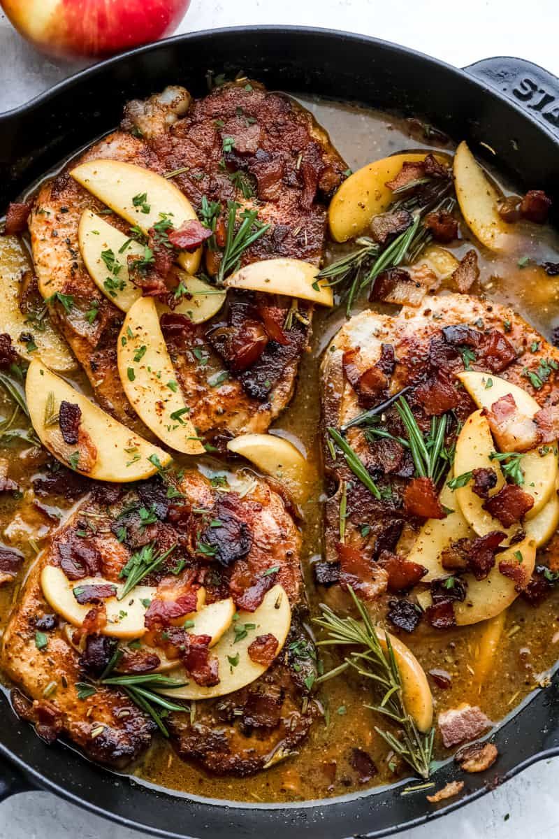 Savory Apple Pork Chops