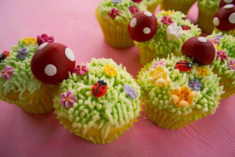 Fairy Garden Cupcakes