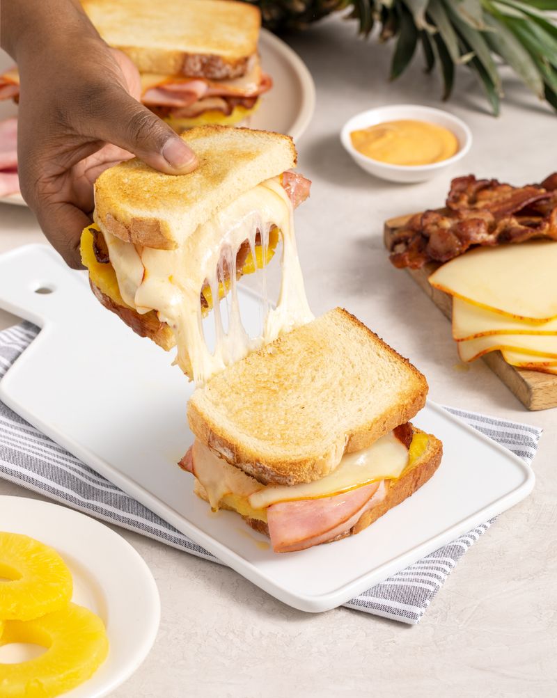 Hawaii's Tropical Grilled Cheese