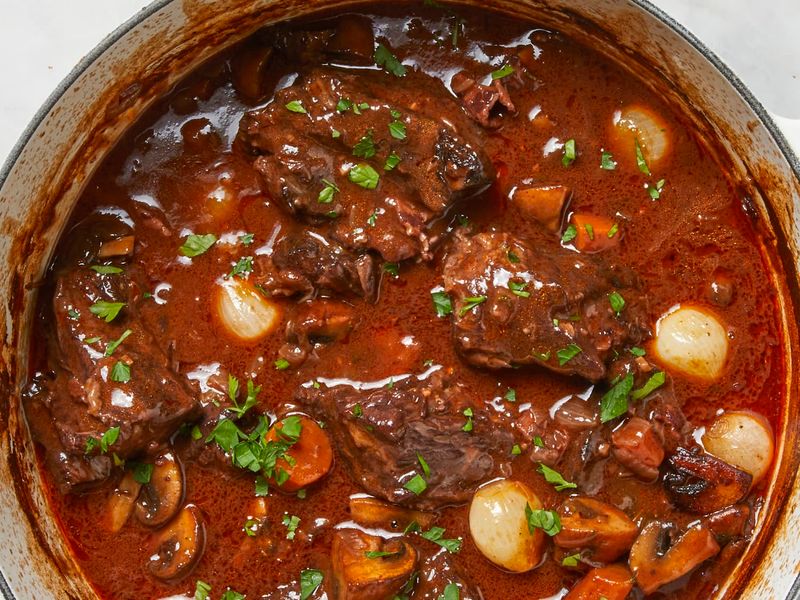 Rich Beef Bourguignon