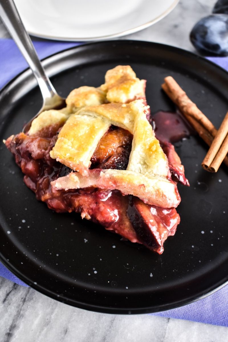 Plum Ginger Harmony Pie