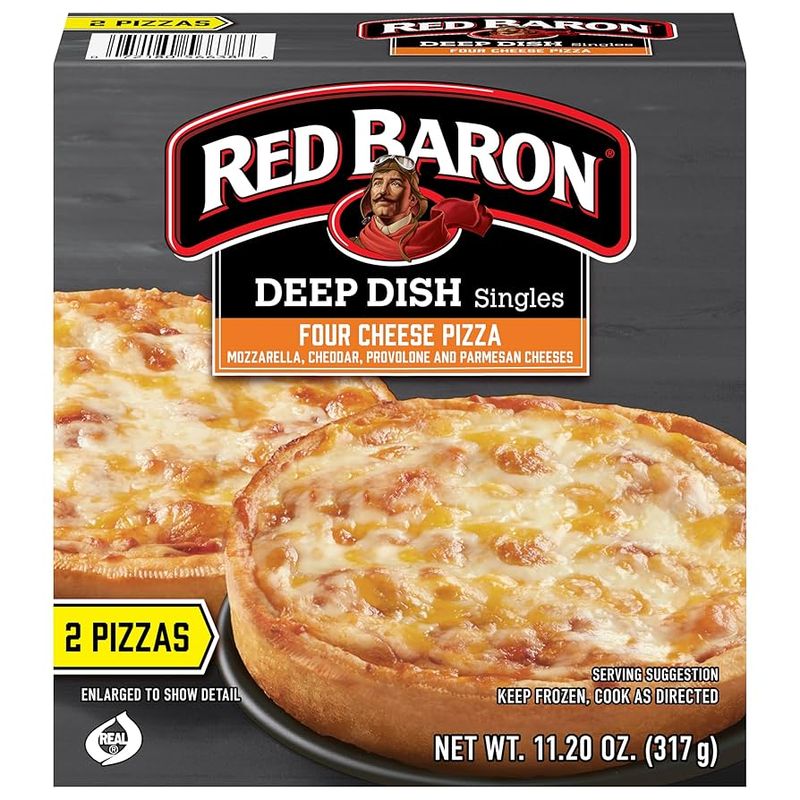 Red Baron Deep Dish Singles – Plastic in Packaging