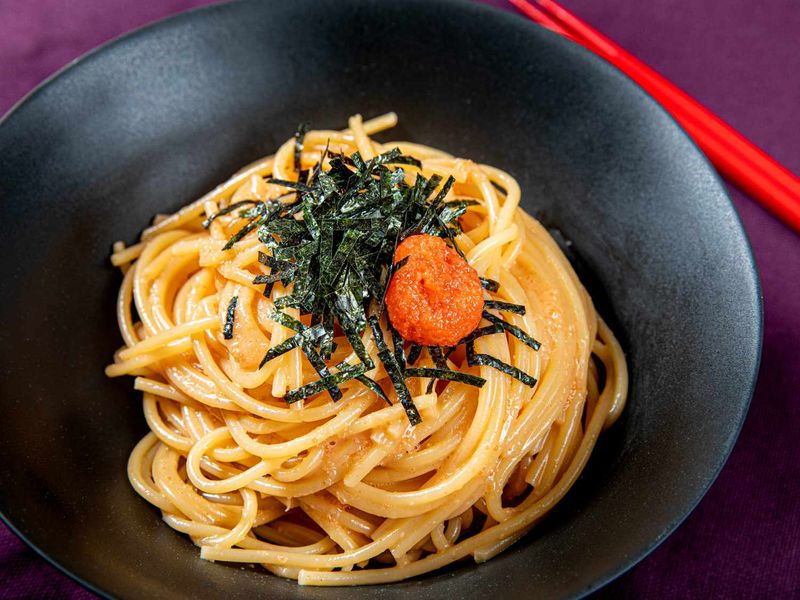 Japan: Mentaiko Macaroni Salad