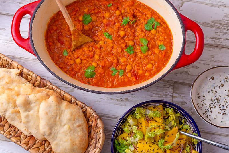 Indian Tomato and Lentil Stew