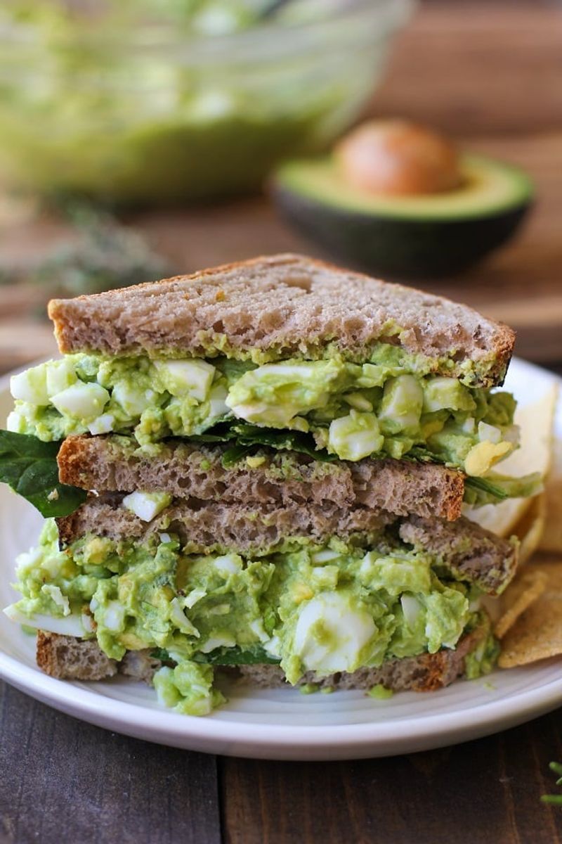 Herbed Pesto Egg Salad