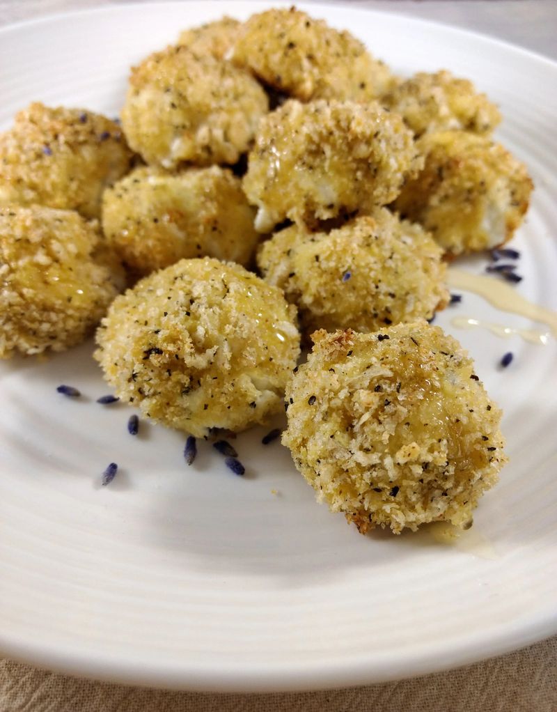 Lavender Honey Goat Cheese Truffles