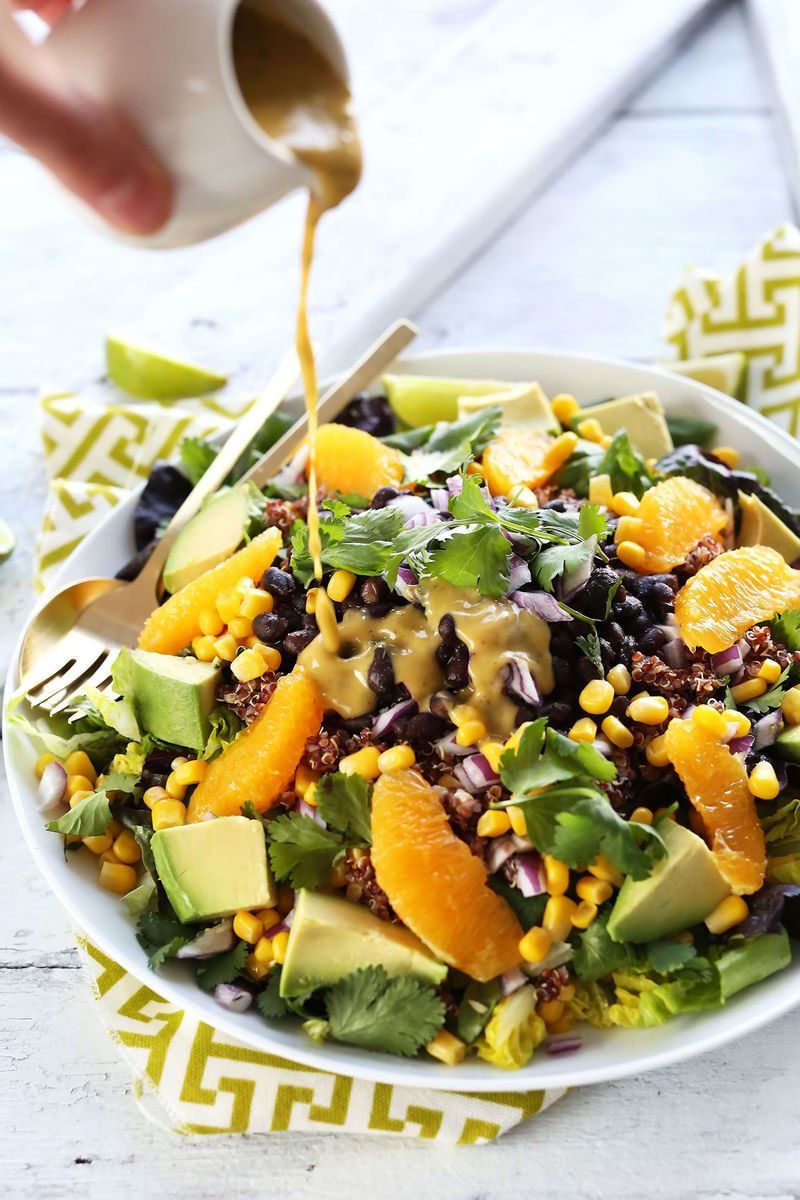 Quinoa and Black Bean Salad