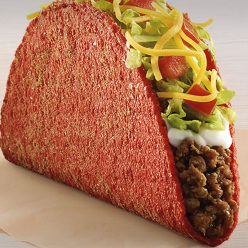 Fiery Doritos Locos Taco