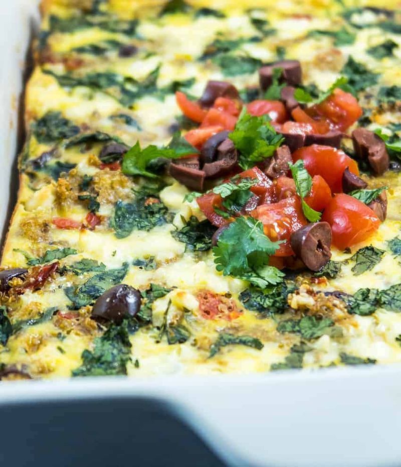 Mediterranean Quinoa Casserole