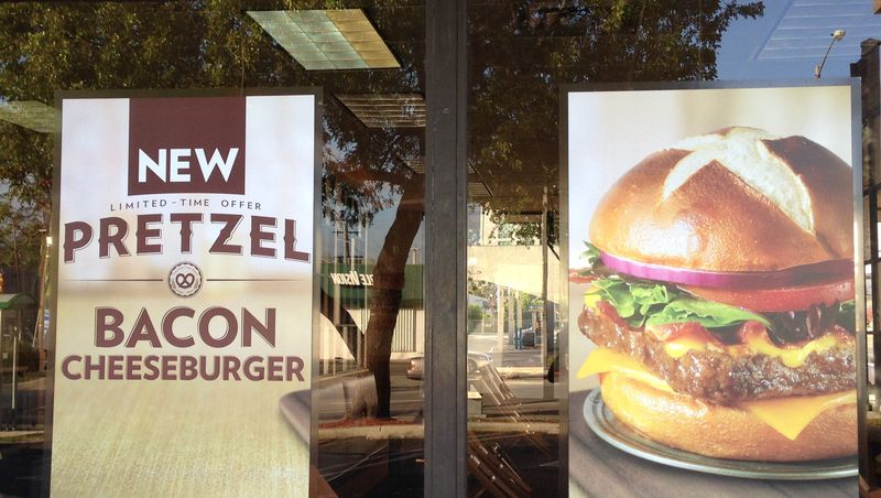Wendy’s Pretzel Bun (Limited Time)