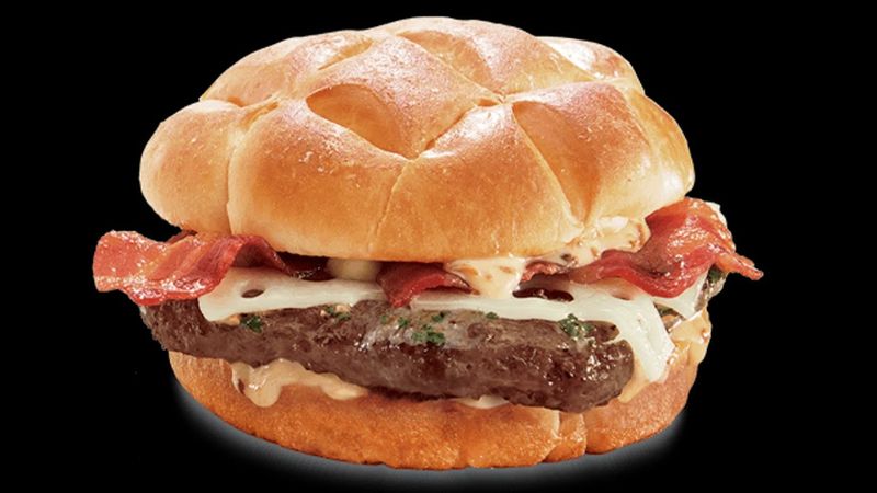 Jack in the Box Bacon & Swiss Buttery Jack