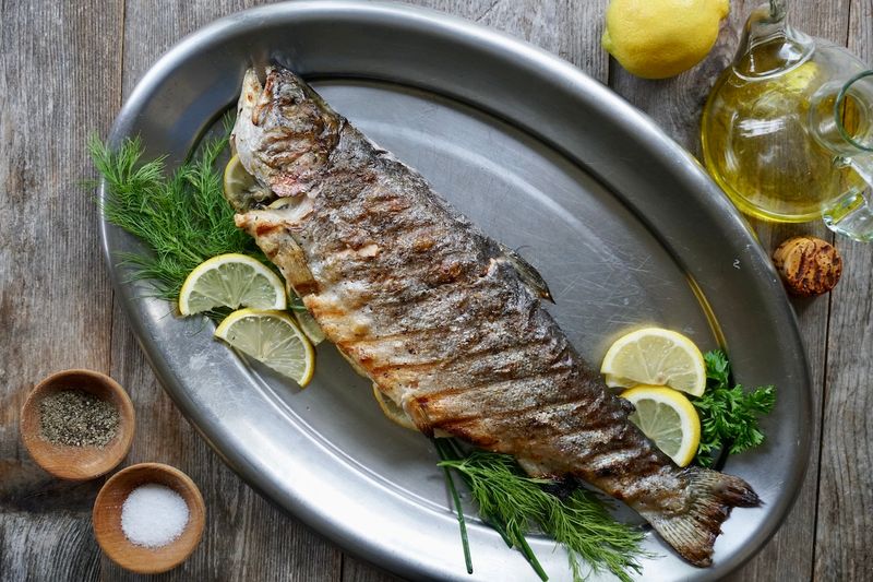Idaho: Grilled Rainbow Trout