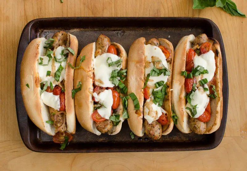 Caprese Dog