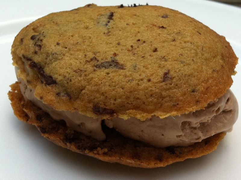 Hazelnut Ice Cream Sandwiches