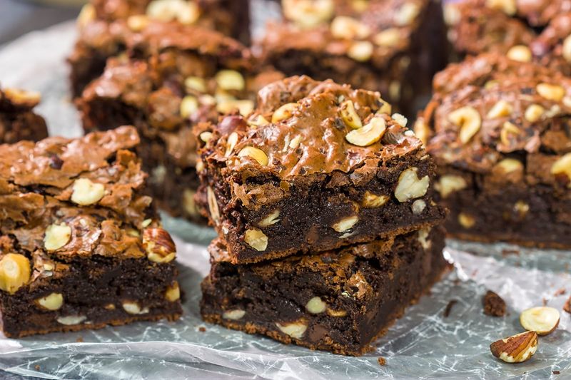 Nutty Hazelnut Brownies