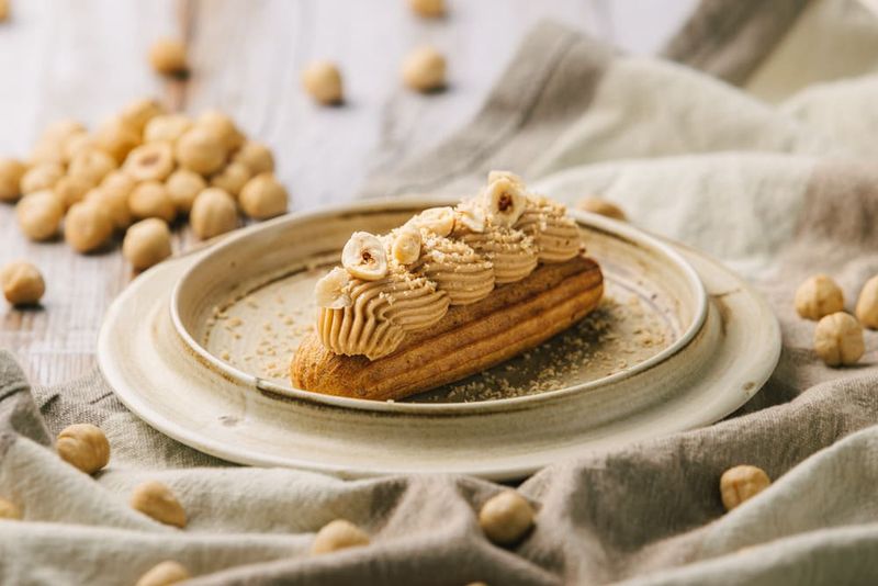 Hazelnut Eclairs