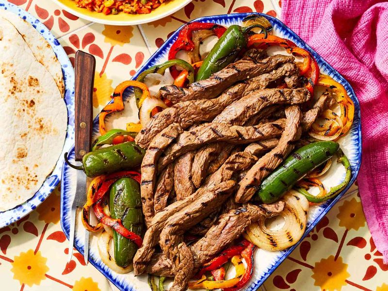 Zesty Beef Fajitas