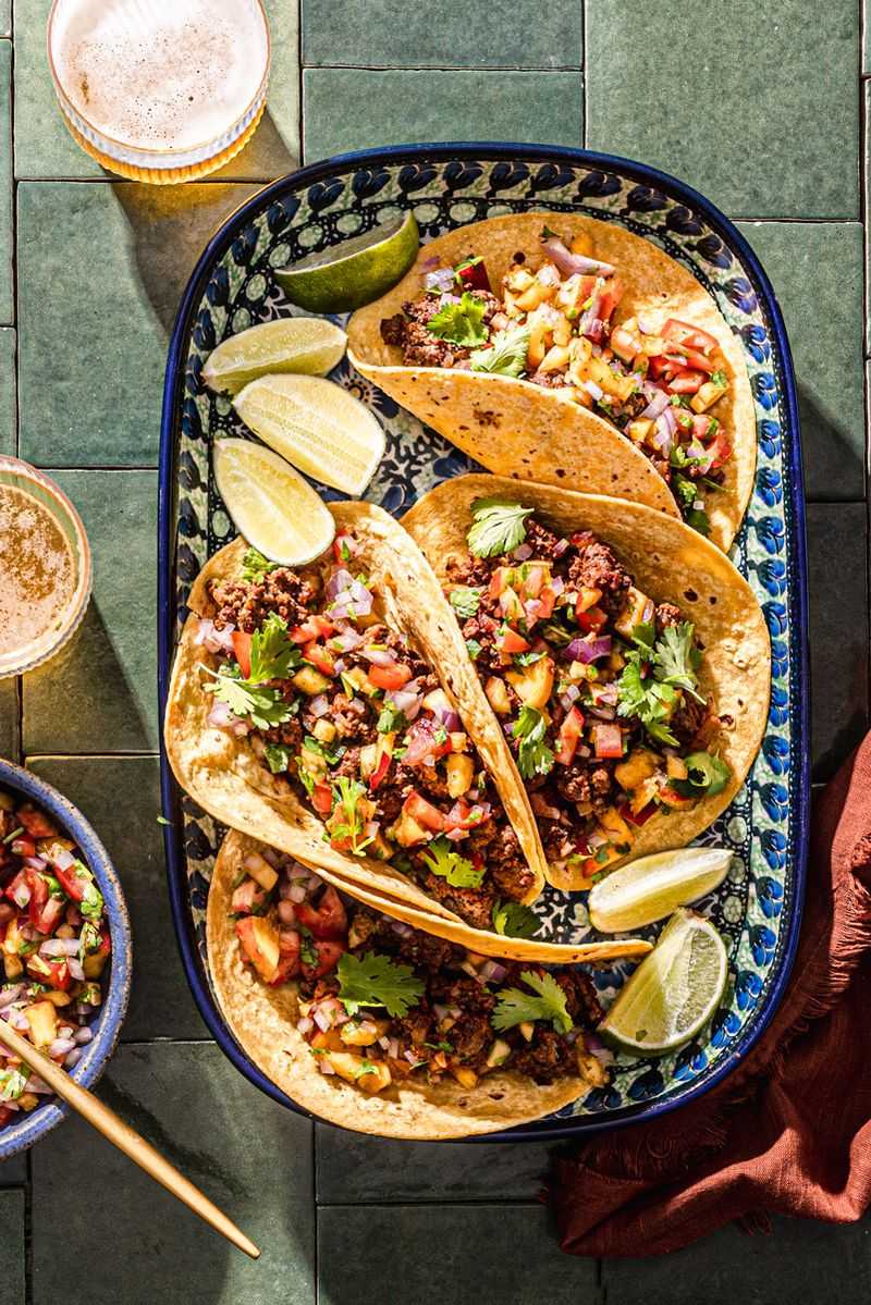 Spicy Beef Tacos