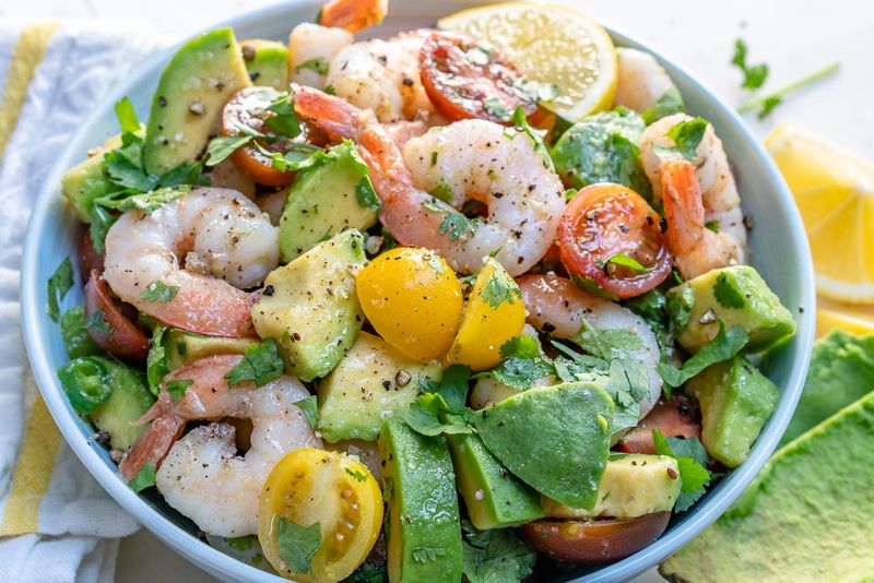 Shrimp and Avocado Salad