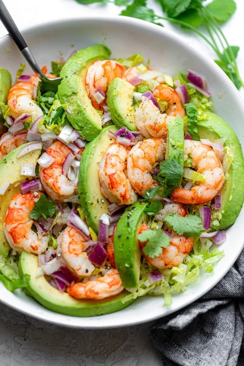 Avocado and Shrimp Salad
