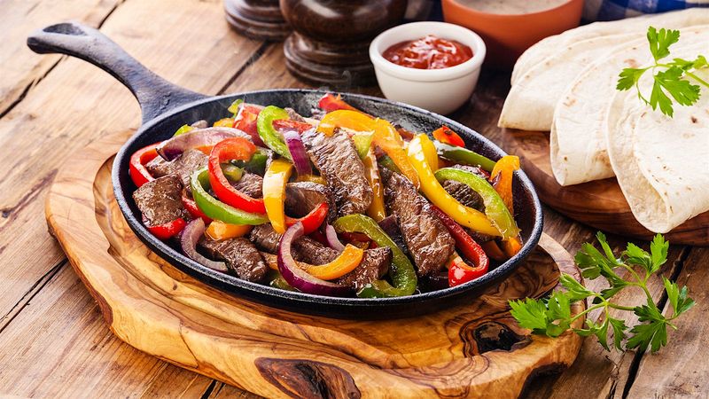 Steak Fajitas
