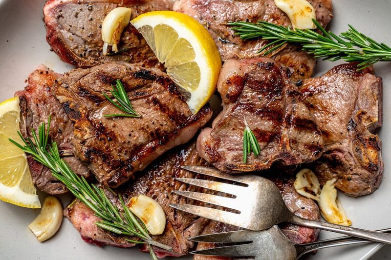 Mediterranean Lamb Chops