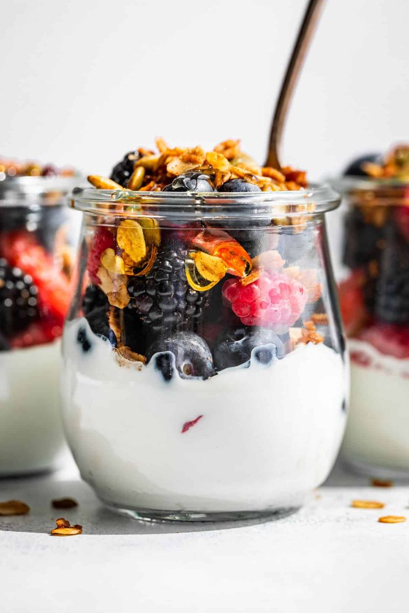 Greek Yogurt Parfaits