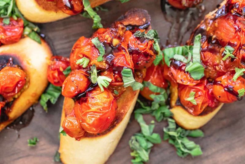 Garlic Tomato Bruschetta
