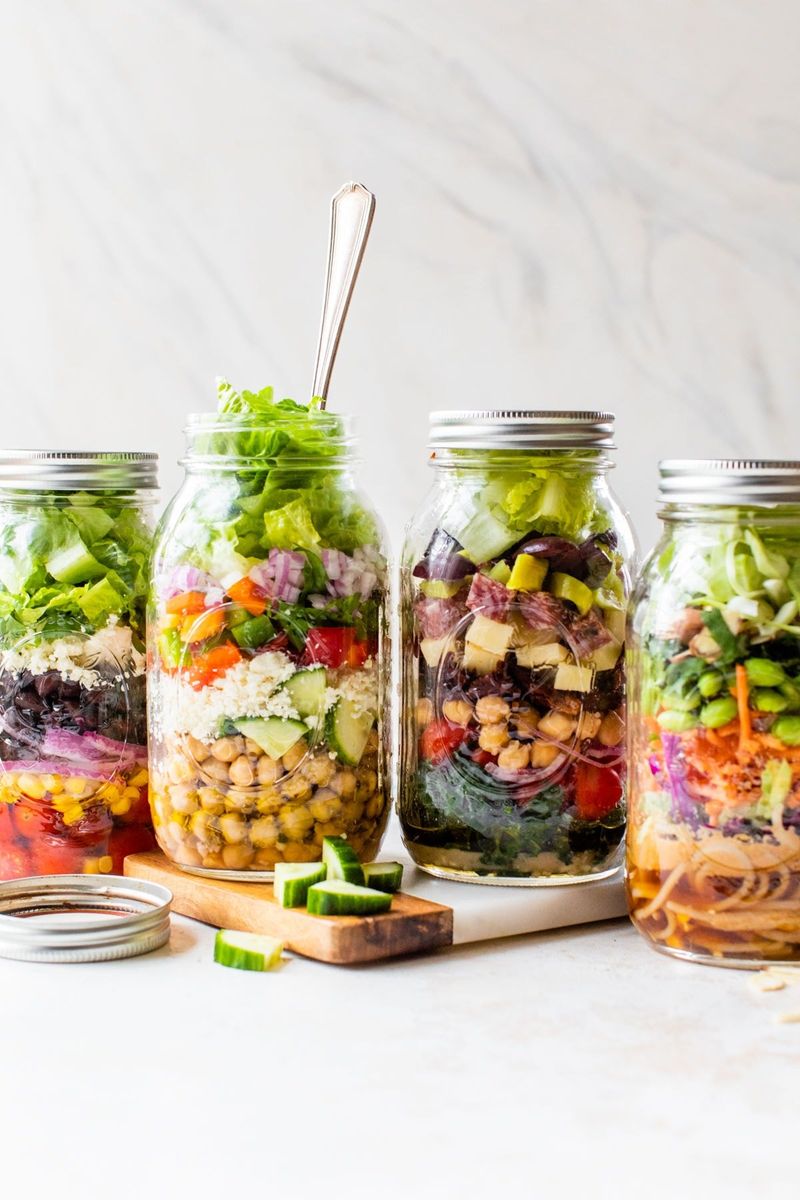 Mason Jar Salads