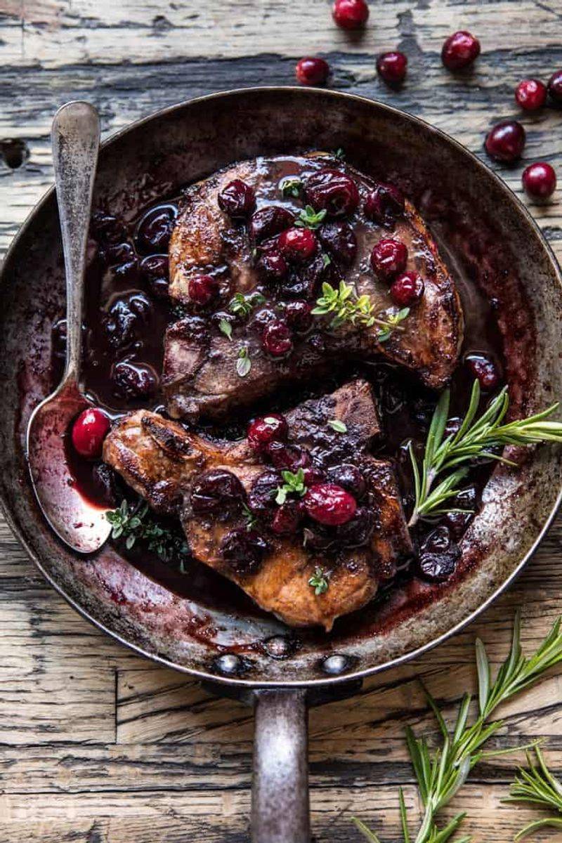 Cranberry Pork Chops